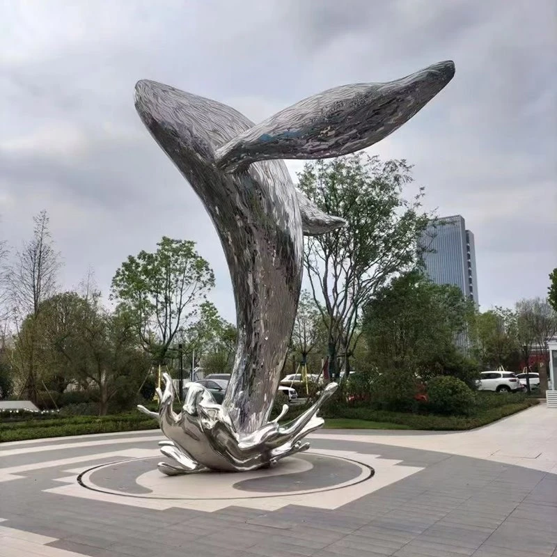 Escultura Animal Grande em Metal